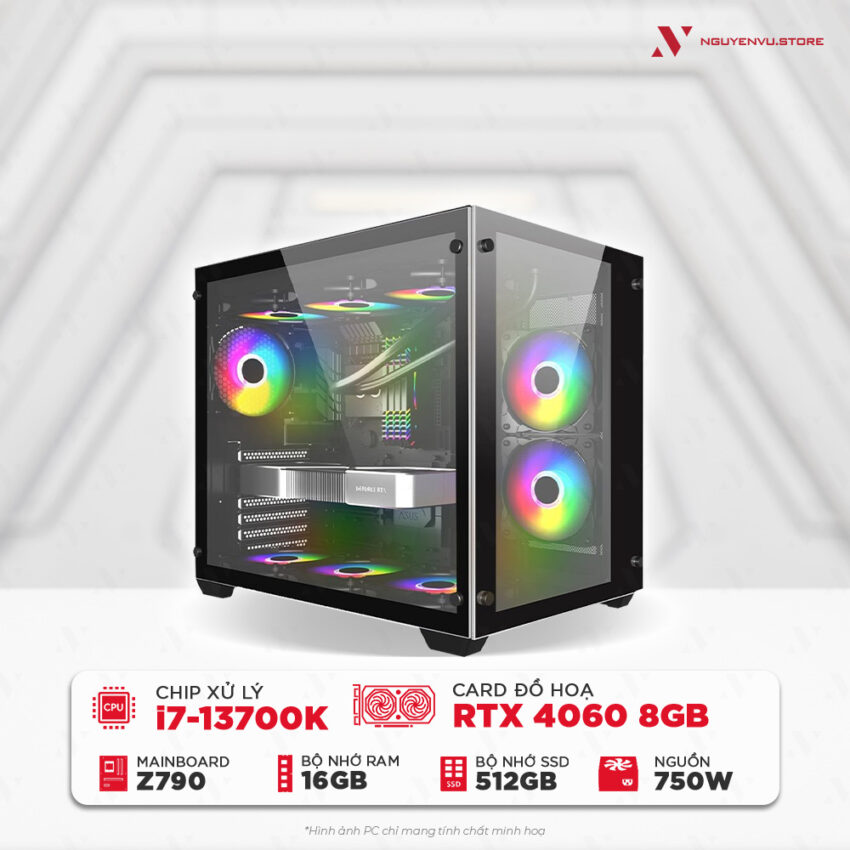 PC gaming NVS i7 13700K RTX 4060