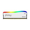 RAM Kingston Fury Beast 16GB 3200MHz DDR4 RGB White (KF432C16BWA/16)