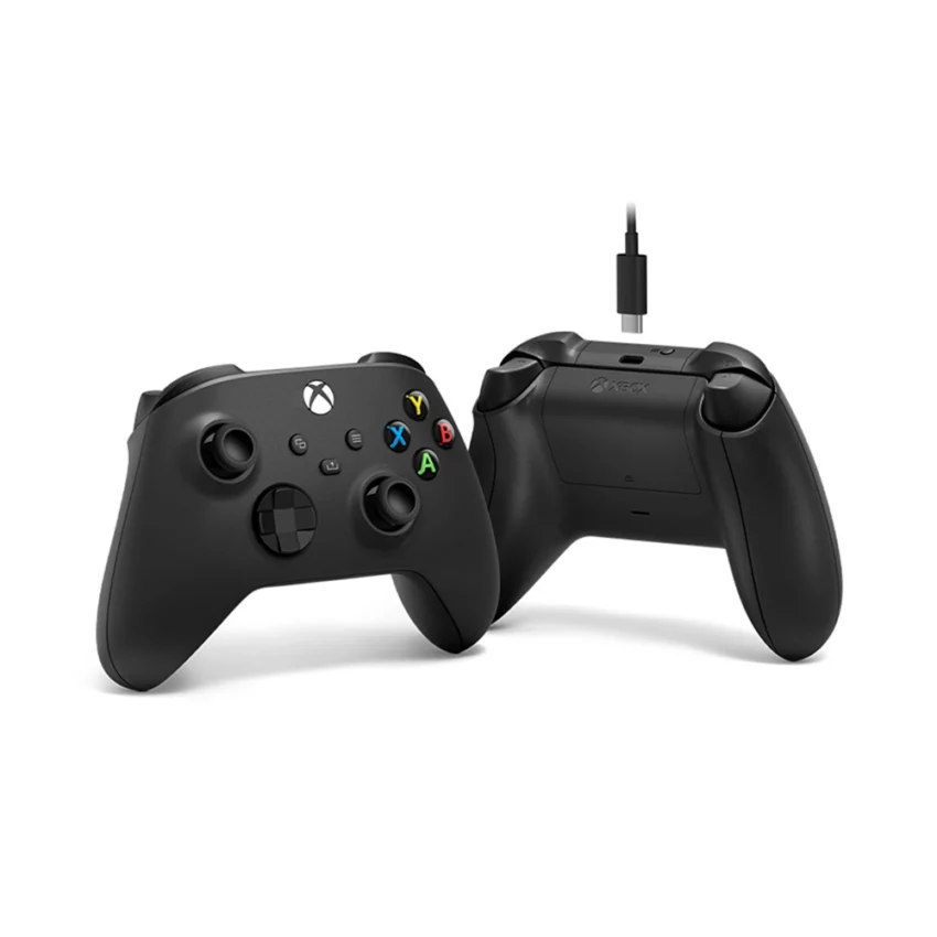 Tay cầm chơi game Xbox Series X Controller Carbon Black + USB-C Cable