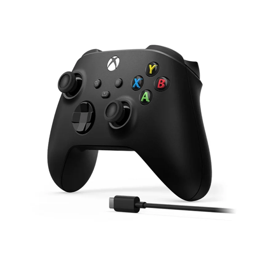 Tay cầm chơi game Xbox Series X Controller Carbon Black + USB-C Cable