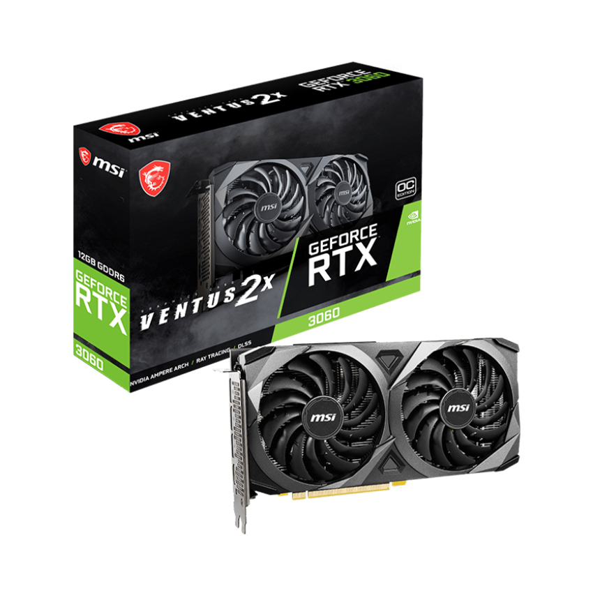 Card màn hình MSI GeForce RTX 3060 VENTUS 2X 12G OC