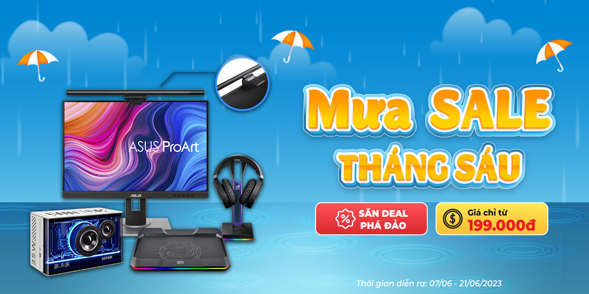 MƯA SALE THÁNG SÁU | Săn Deal Phá Đảo lên đến 50%