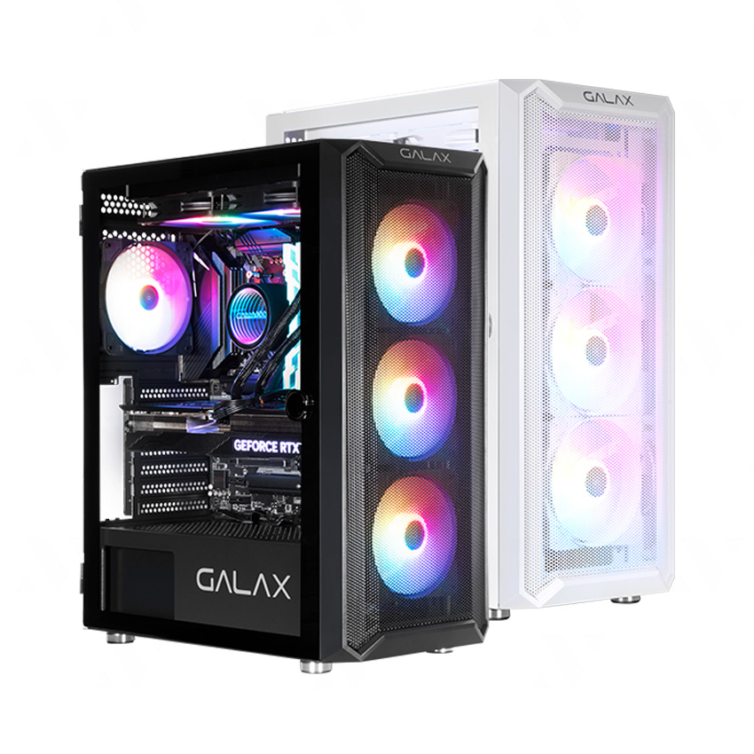 Vỏ Case Galax Revolution 07 Đen | Trắng chính hãng giá rẻ Cần Thơ