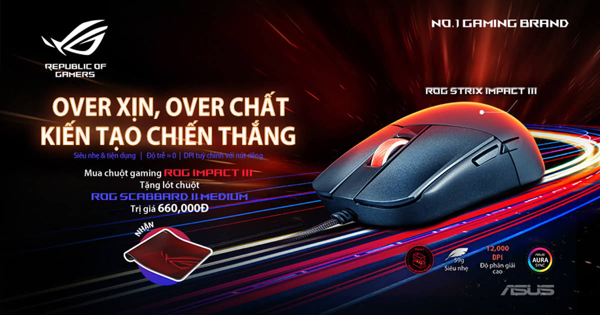 ROG IMPACT III - Kiến Tạo Chiến Thắng