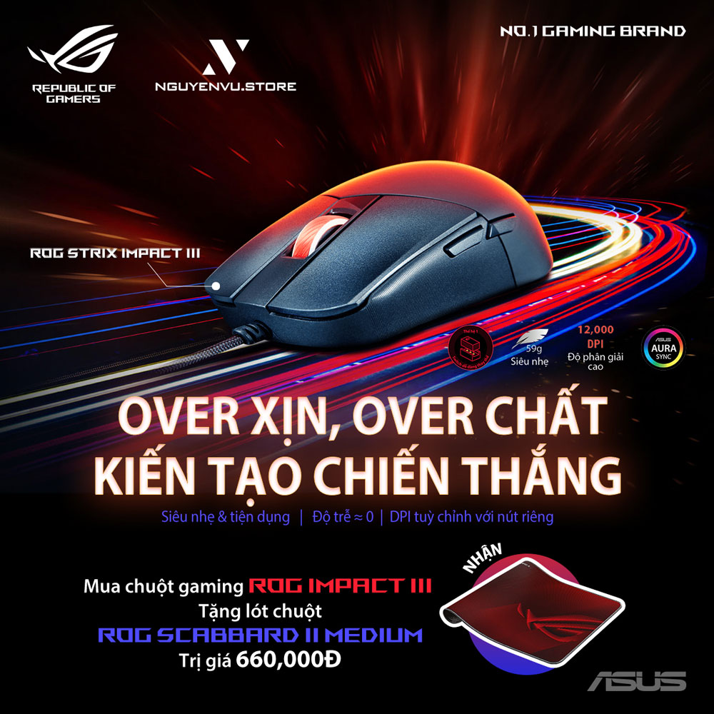 ROG IMPACT III - Kiến Tạo Chiến Thắng