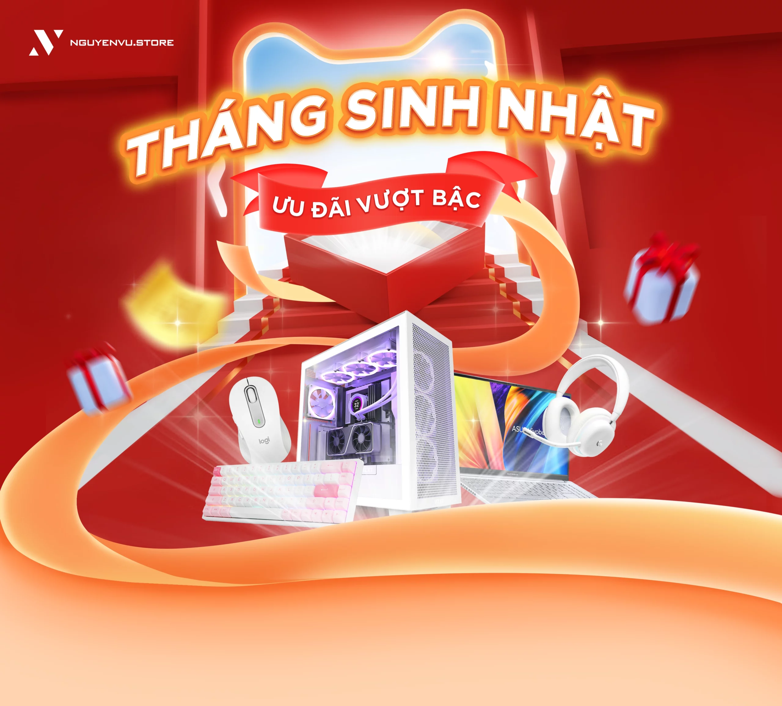 Tháng Sinh Nhật - Ưu Đãi Vượt Bậc | Nguyễn Vũ Store