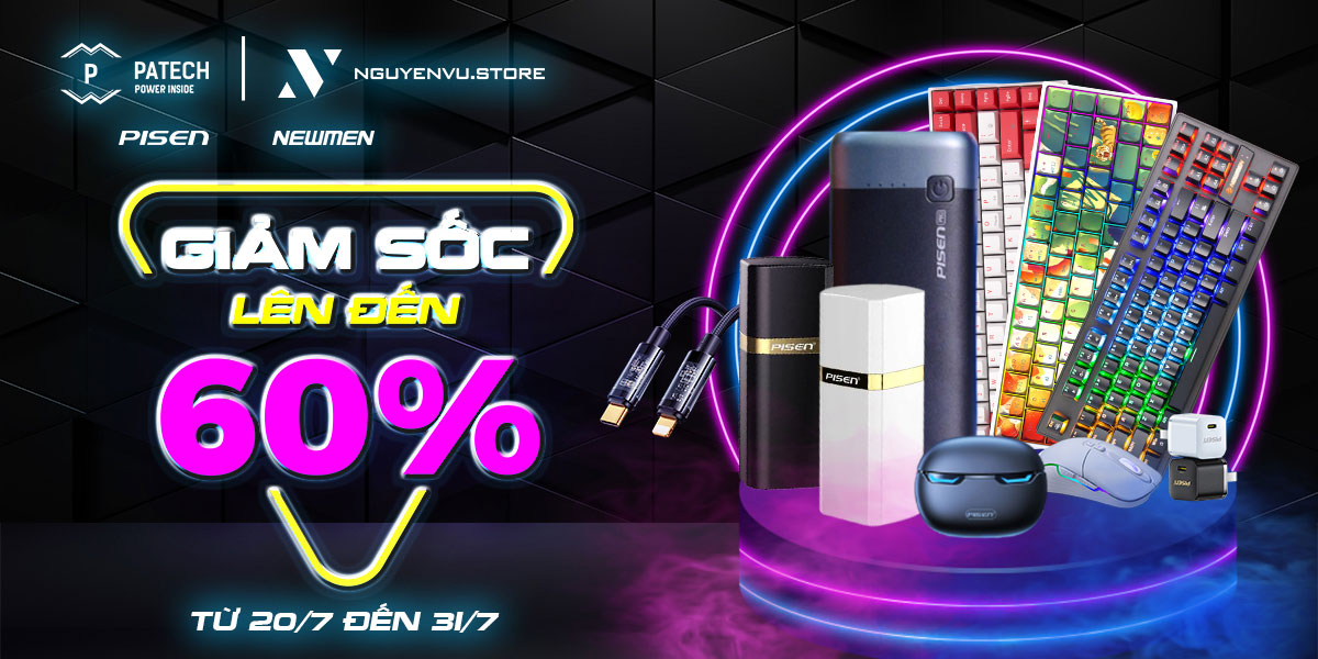 TUẦN LỄ VÀNG - Newmen | Pisen giảm sốc đến 60%