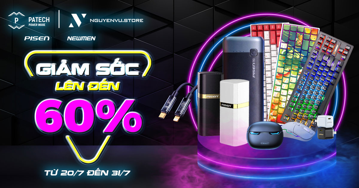 TUẦN LỄ VÀNG - Newmen | Pisen giảm sốc đến 60%