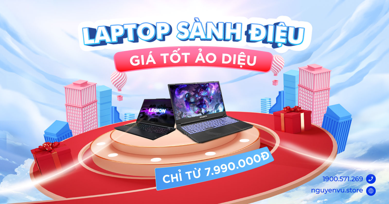 Laptop Sành Điệu - Giá Tốt Ảo Diệu | Nguyễn Vũ Store