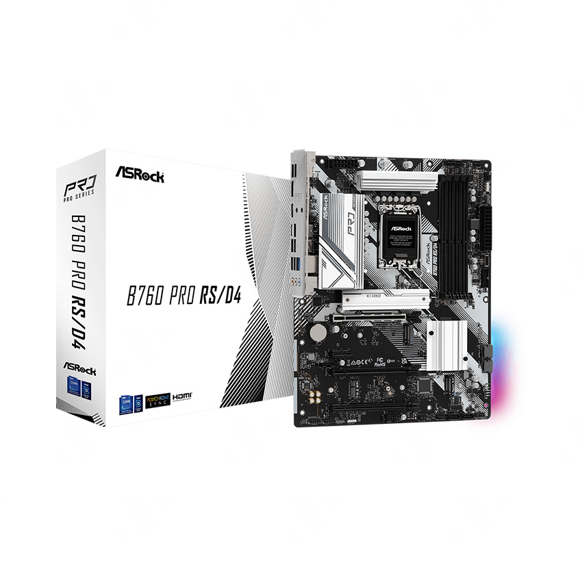 Mainboard Asrock B760 Pro RS D4 chính hãng giá rẻ Cần Thơ