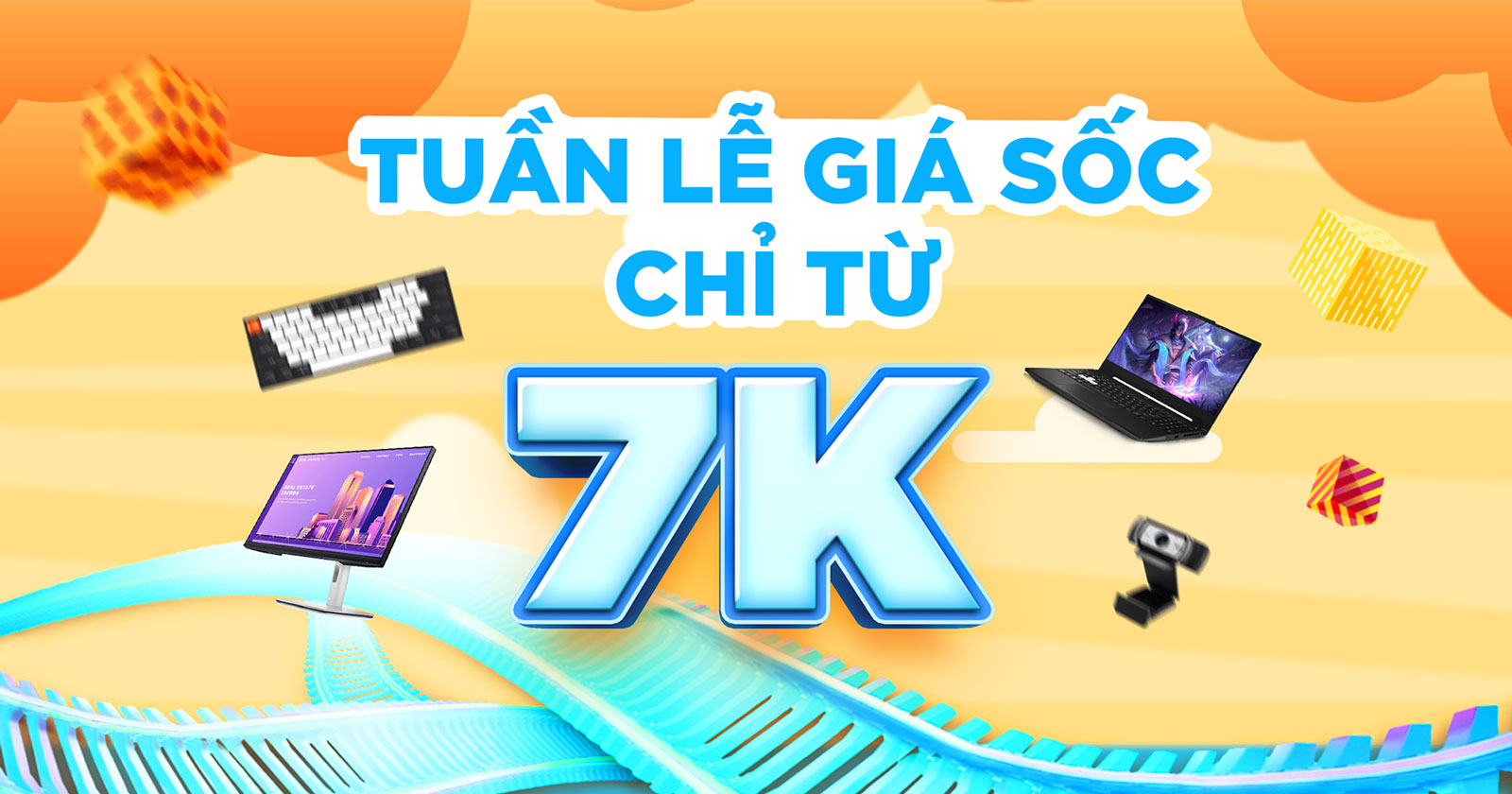 Tuần Lễ Giá Sốc chỉ từ 7K