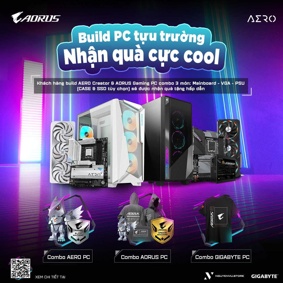 Build PC Tựu Trường - Nhận Quà Cực Cool cùng GIGABYTE