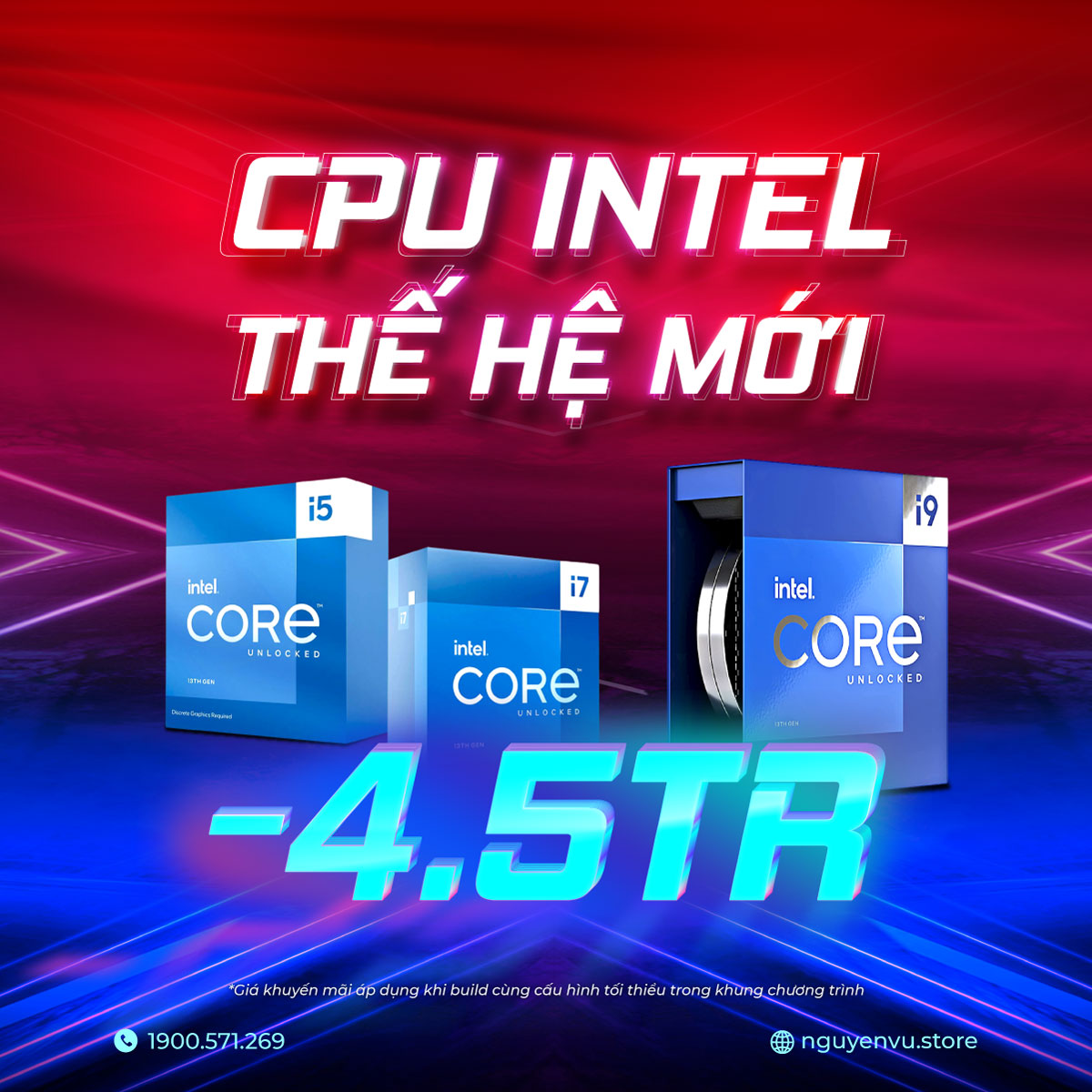 CPU Intel thế hệ mới giảm đến 4.5 triệu đồng