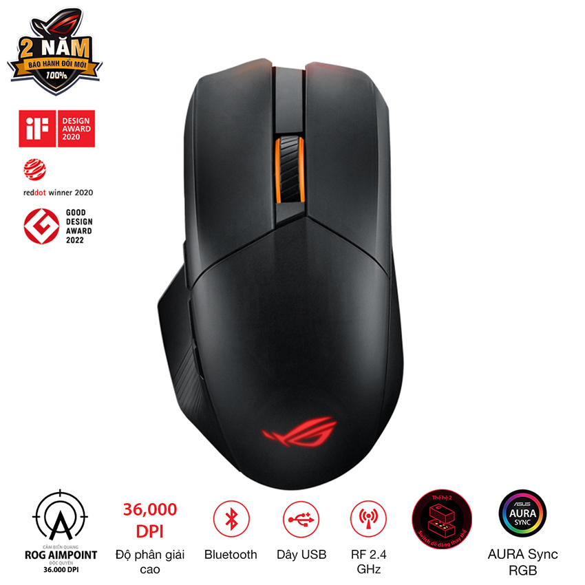 Chuột ASUS ROG Chakram X Origin