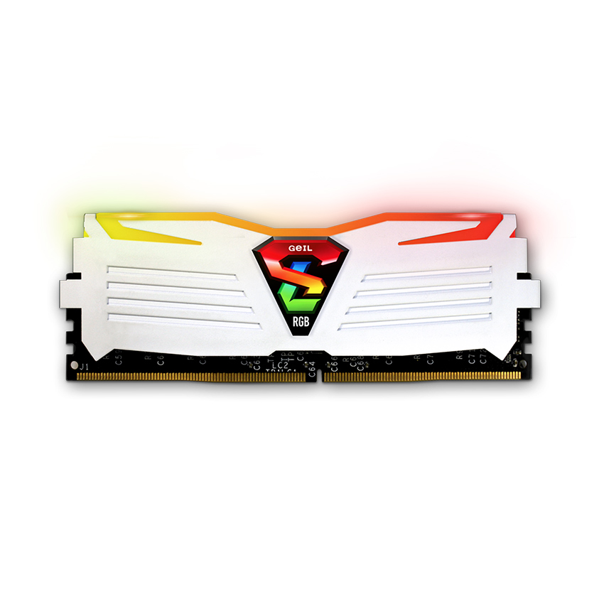 Ram GEIL Super Luce RGB 8GB DDR4 3200Mhz White