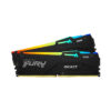 RAM Kingston Fury Beast RGB 16GB 5600MHz DDR5 (KF556C40BBAK2-16)