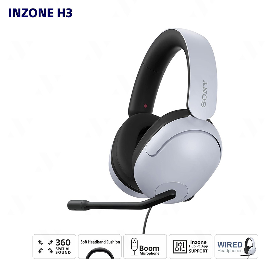 Tai nghe không dây Gaming Sony INZONE H3 MDR-G300/WZ E chính hãng giá rẻ Cần Thơ