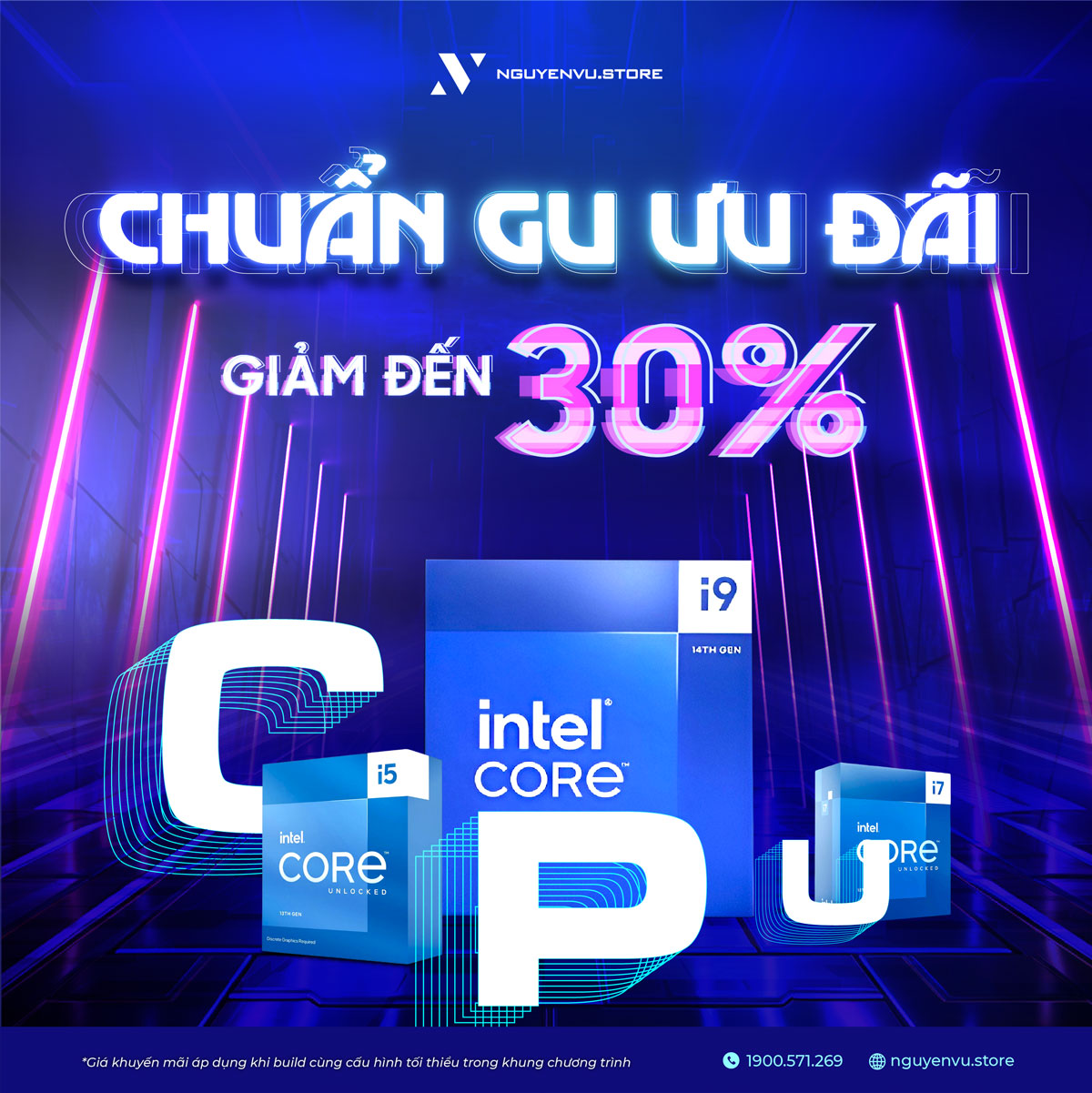 CPU CHUẨN GU ƯU ĐÃI | Giảm Đến 30%