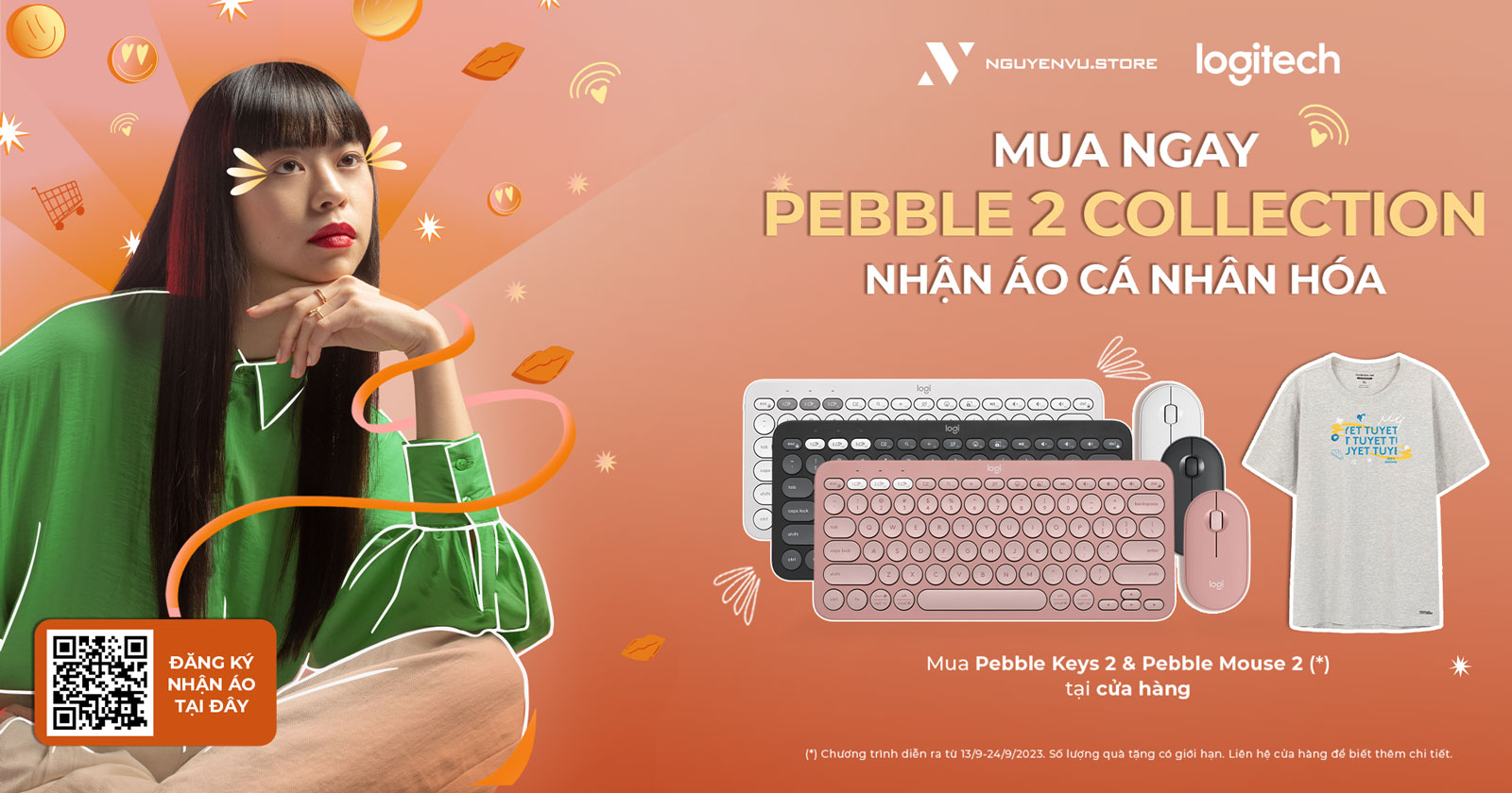 Mua Ngay Pebble 2 Collection - Nhận Áo Cá Nhân Hóa | Nguyễn Vũ Store