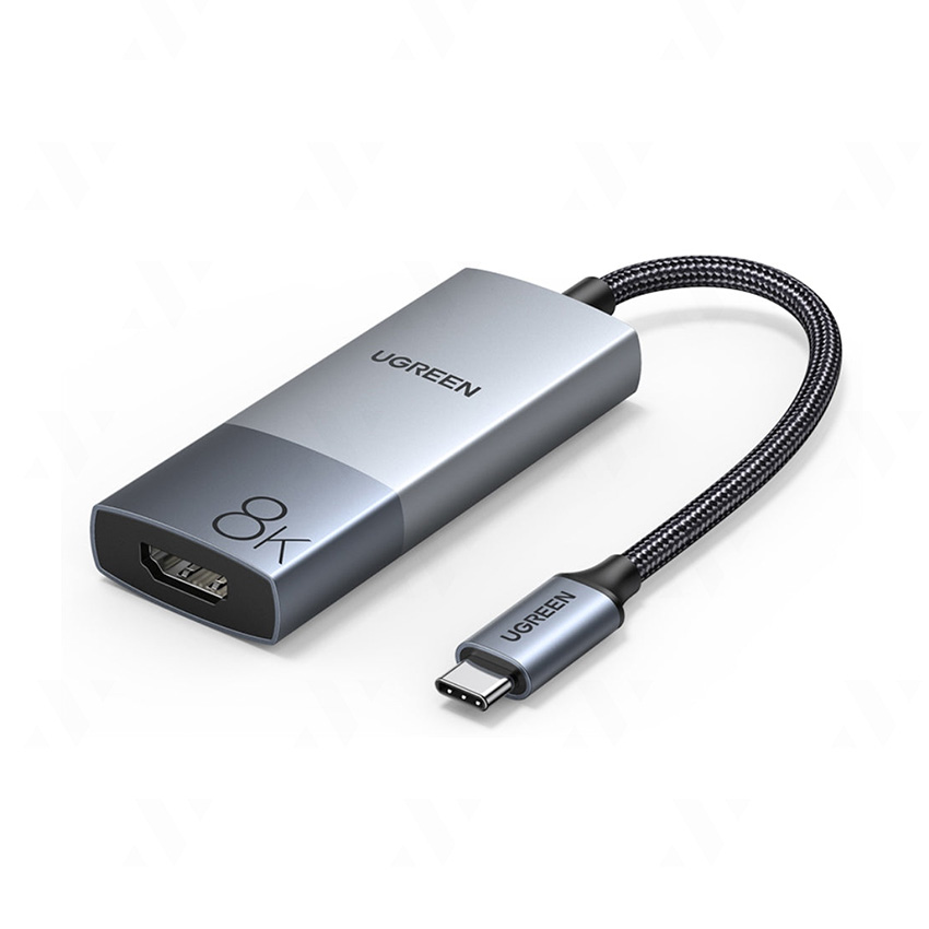 Cáp chuyển đổi Ugreen 50338 CM491 (USB-C sang HDMI, 1.5m, 8K 60Hz) chính hãng giá rẻ Cần Thơ