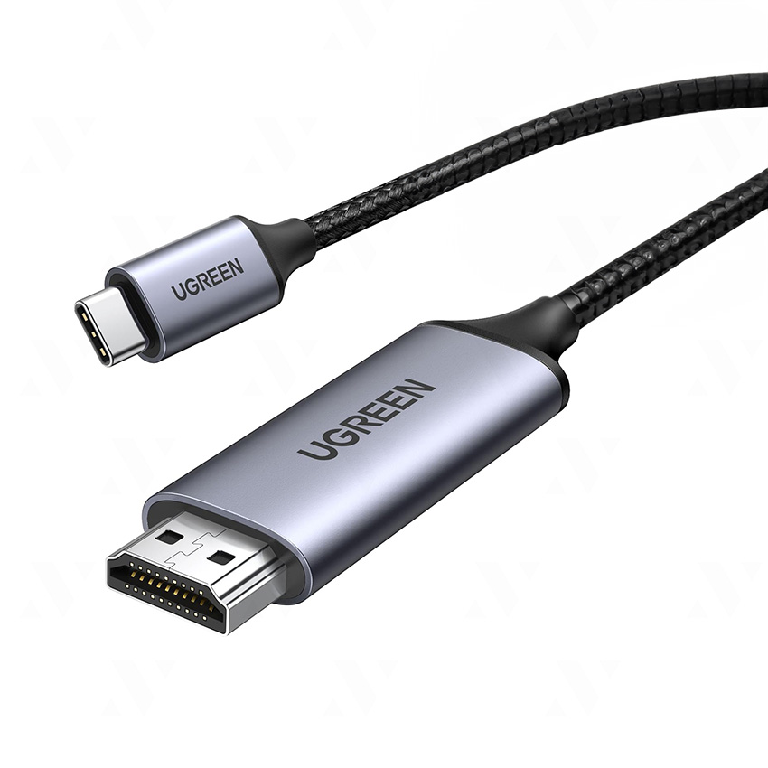 Cáp chuyển đổi Ugreen 50570 MM142 (USB-C sang HDMI, 1.5m, 4K HDMI) chính hãng giá rẻ Cần Thơ