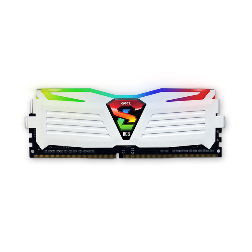 Ram GEIL Super Luce RGB 16GB DDR4 3200Mhz White