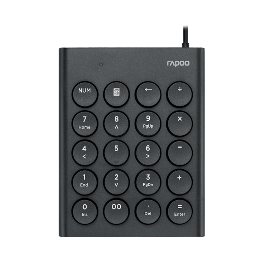 Bàn phím số RAPOO K30 Black