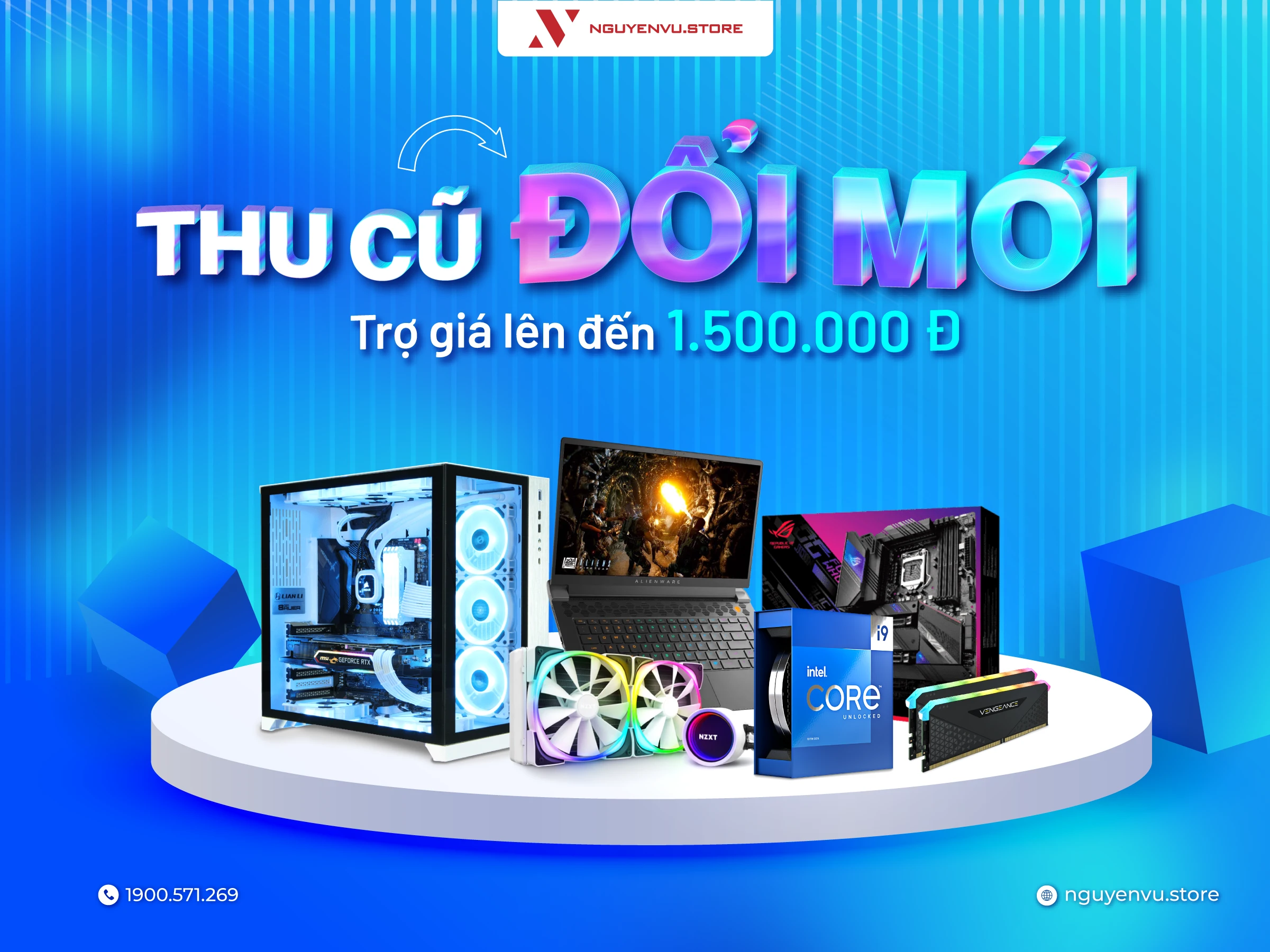 Thu cũ đổi mới PC Laptop | Nguyễn Vũ Store