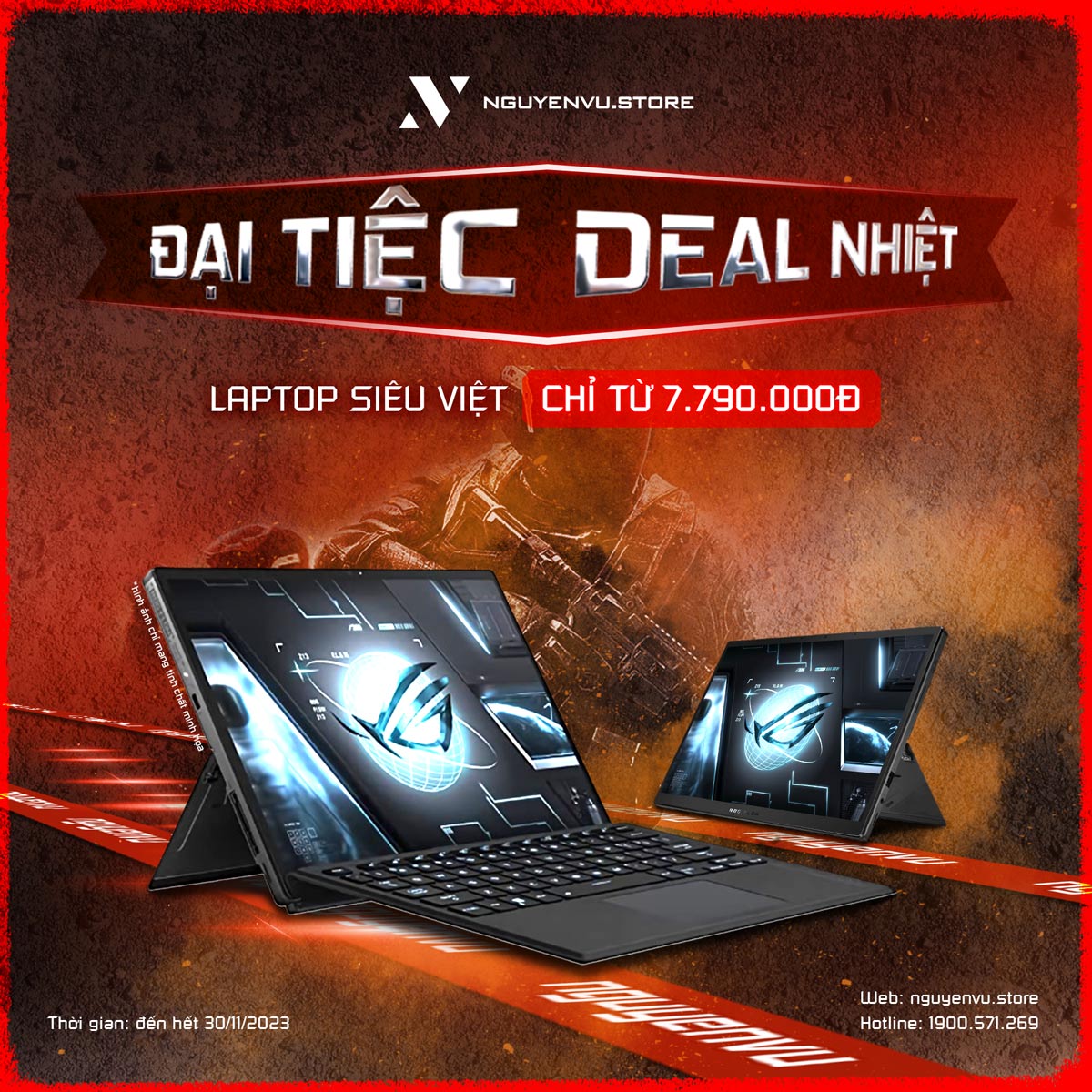 ĐẠI TIỆC SIÊU NHIỆT | Laptop siêu việt mua 1 được 3