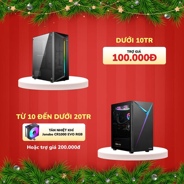 BUILD PC - MÊ LY QUÀ ĐỈNH đến 2.990.000Đ