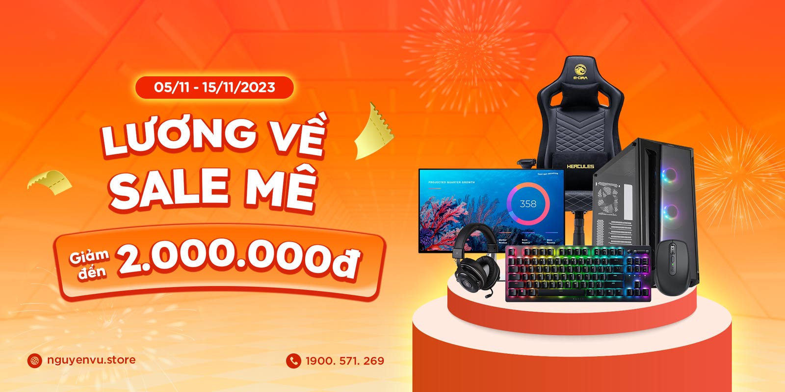 LƯƠNG VỀ SALE MÊ đến 2.000.000đ