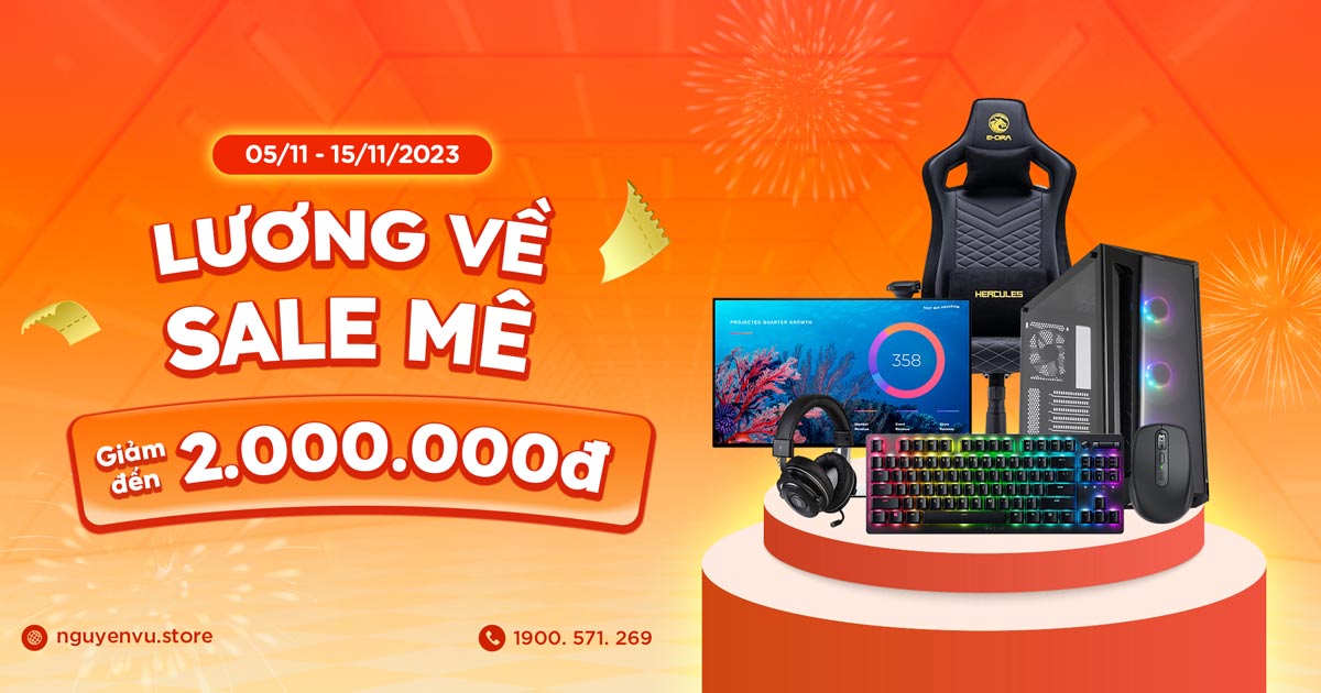 LƯƠNG VỀ SALE MÊ đến 2.000.000đ