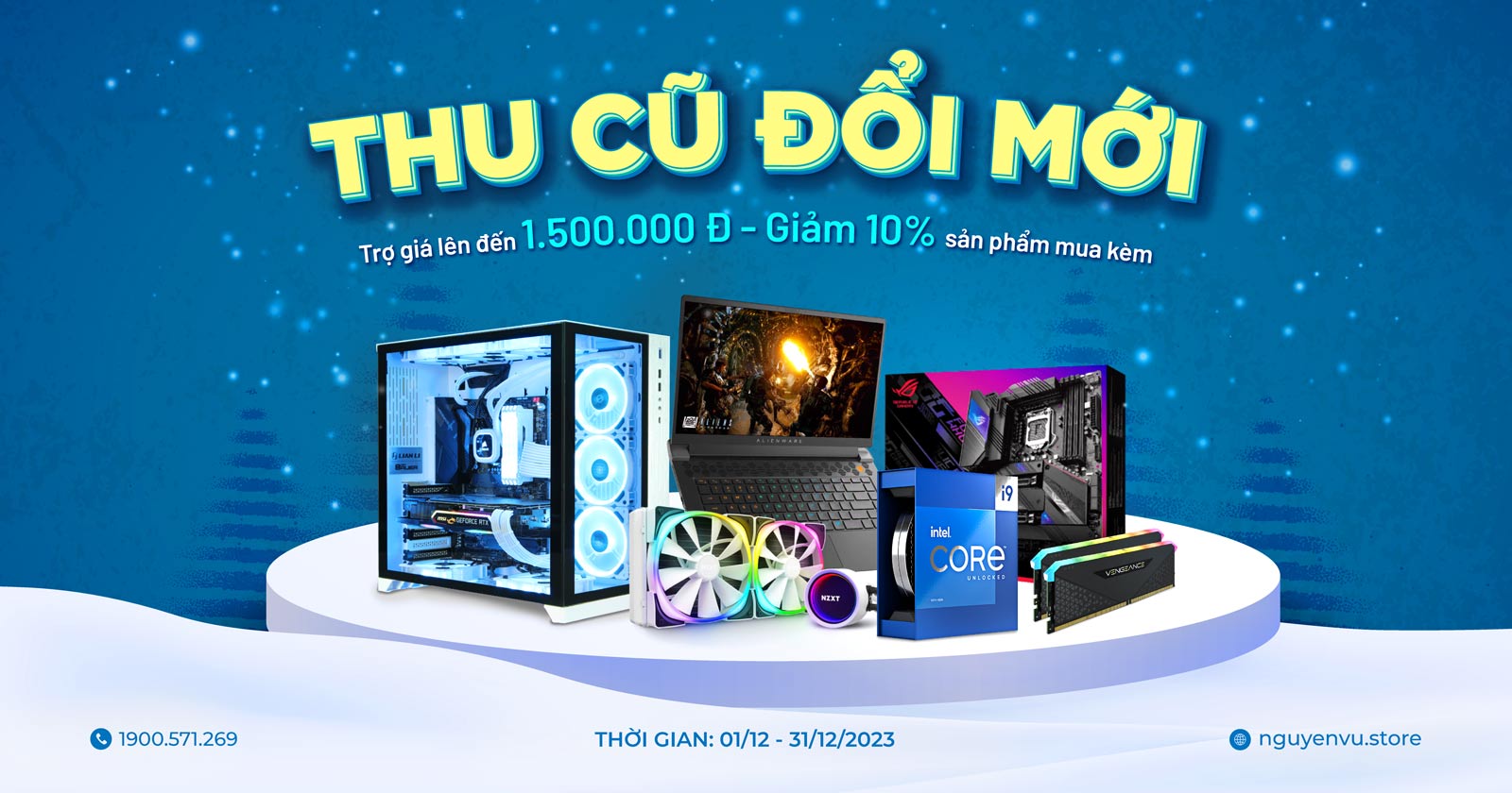 THU CŨ ĐỔI MỚI PC - LAPTOP