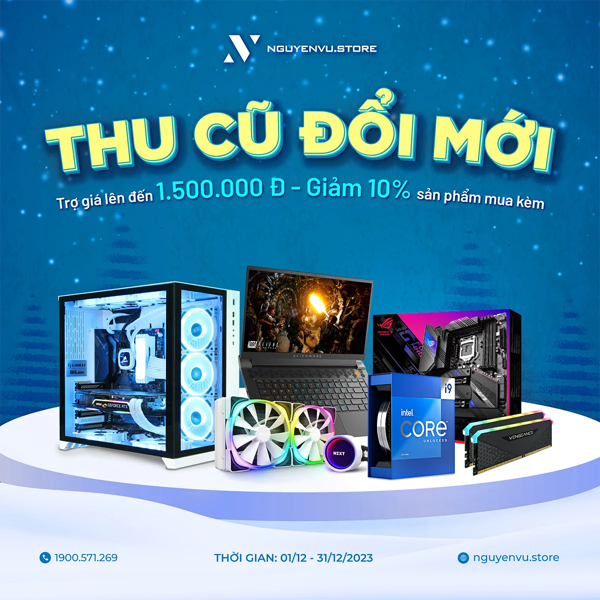 THU CŨ ĐỔI MỚI PC - LAPTOP