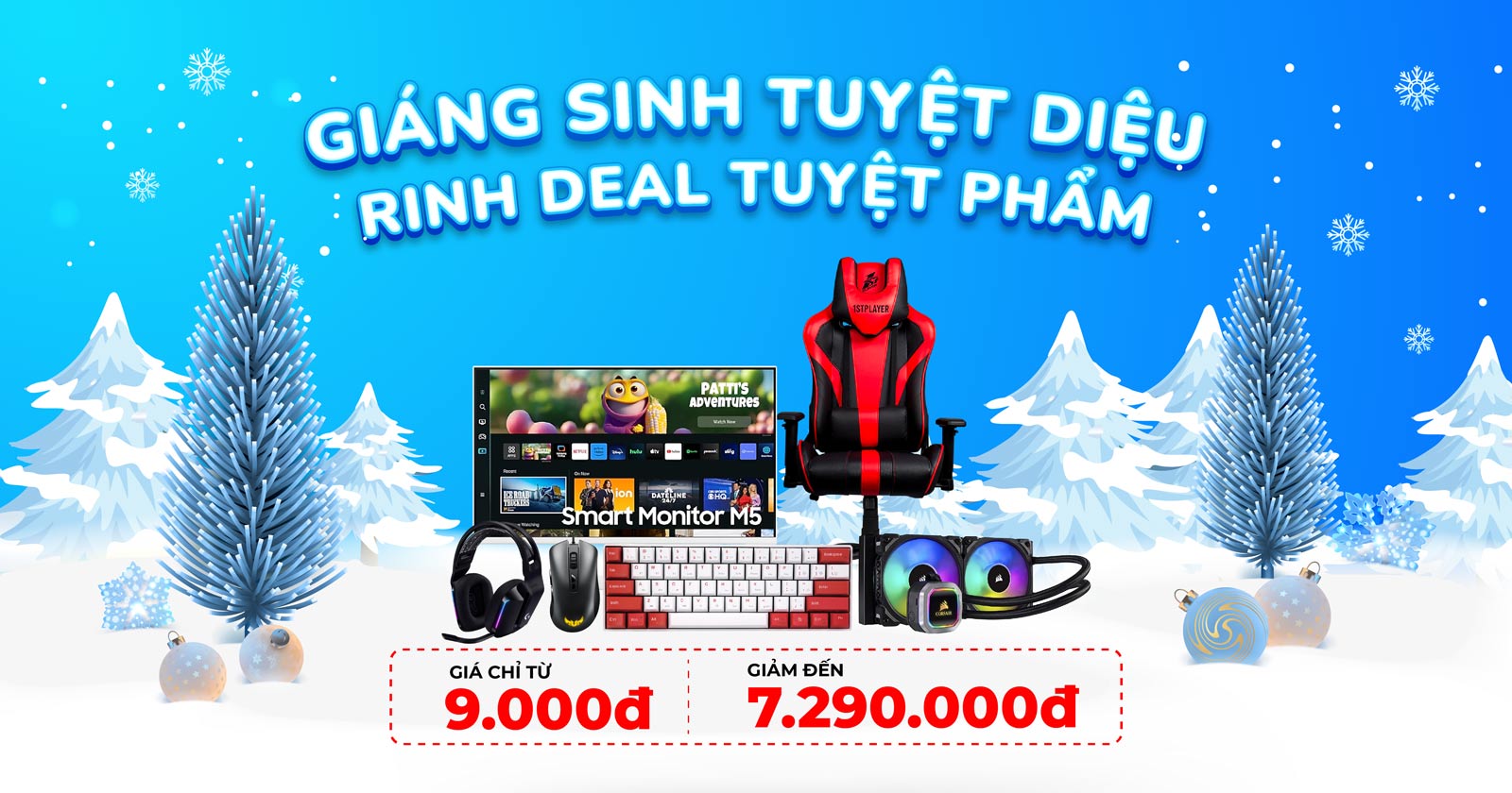 GIÁNG SINH TUYỆT DIỆU - RINH DEAL TUYỆT PHẨM