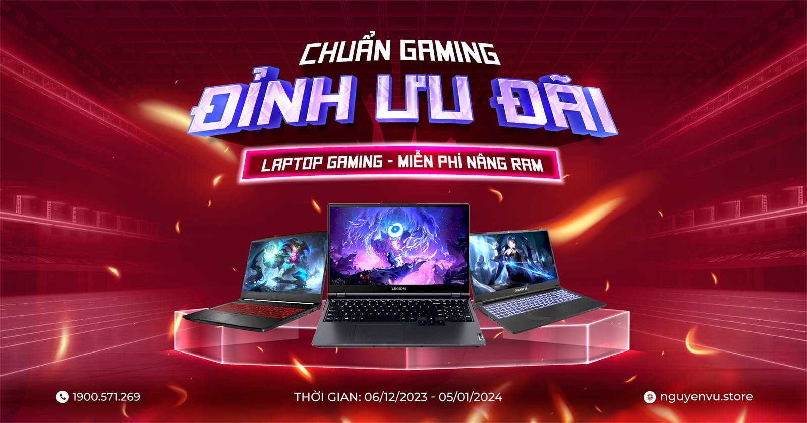 LAPTOP GAMNG ĐỈNH ƯU ĐÃI | Miễn phí nâng cấp RAM