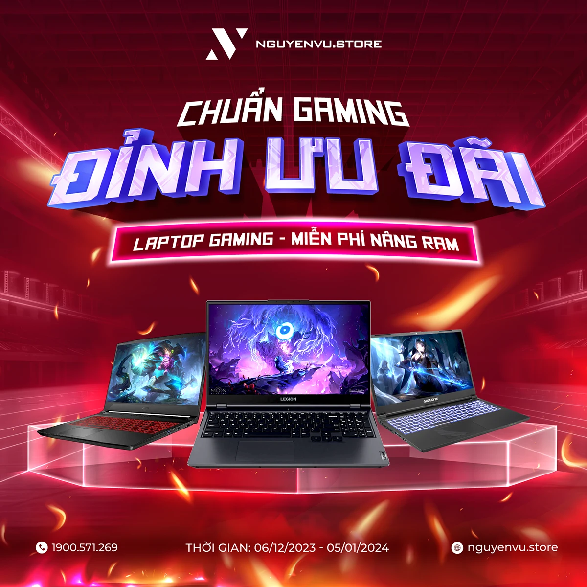 LAPTOP GAMNG ĐỈNH ƯU ĐÃI | Miễn phí nâng cấp RAM