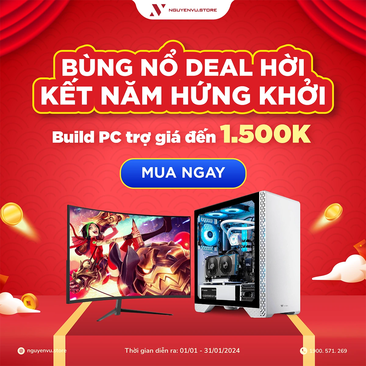 BÙNG NỔ DEAL HỜI - KẾT NĂM HỨNG KHỞI