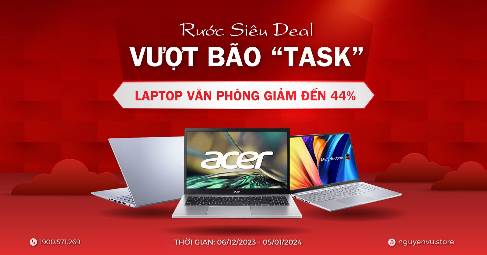 LAPTOP VĂN PHÒNG GIẢM ĐẾN 44% | Quà Tặng Đến 800K