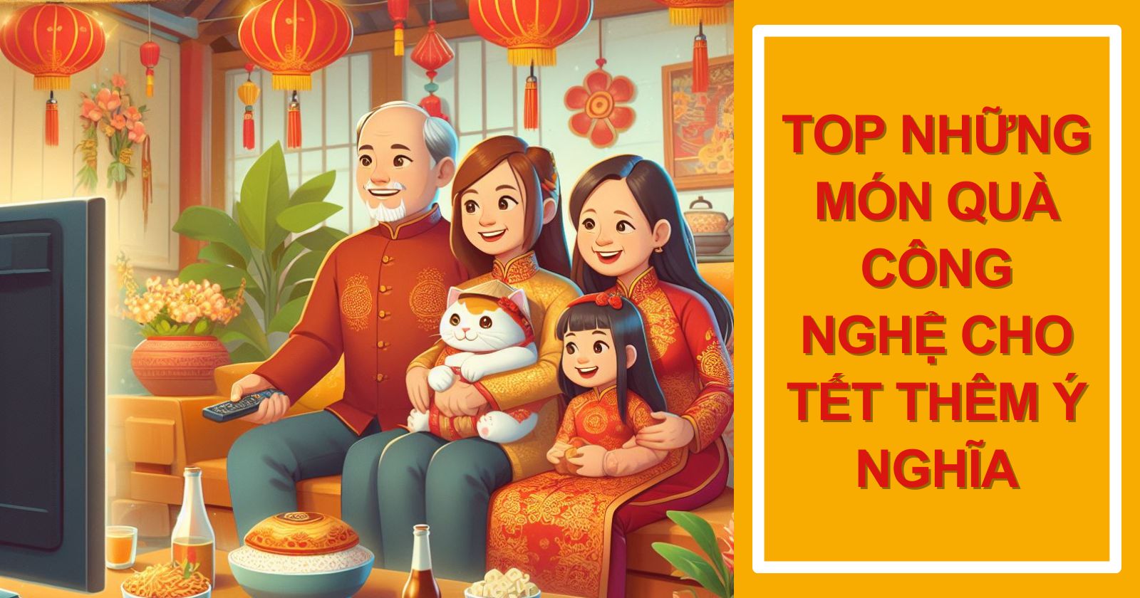 TOP NHỮNG MÓN QUÀ TẶNG CÔNG NGHỆ CHO TẾT THÊM Ý NGHĨA