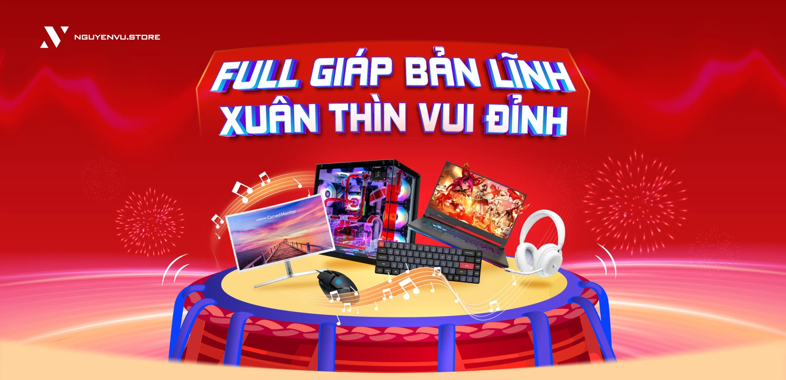 FULL GIÁP BẢN LĨNH - XUÂN THÌN VUI ĐỈNH | Nguyễn Vũ Store