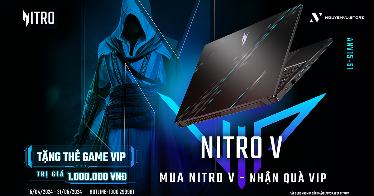 Mua Nitro V - Nhận Quà VIP | Nguyễn Vũ Store