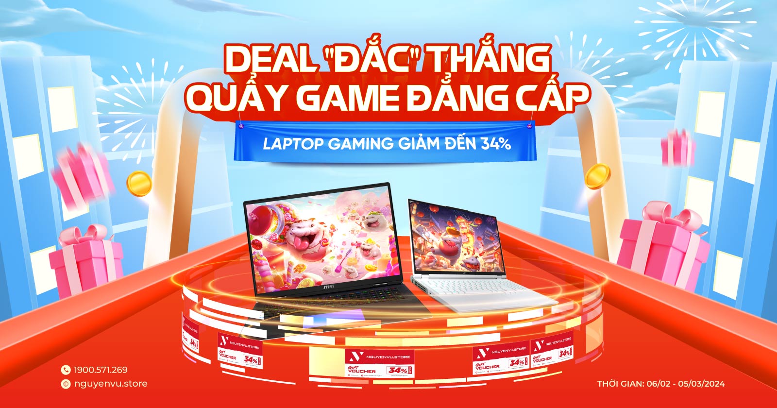 DEAL "ĐẮC" THẮNG | Laptop Gaming Giảm Đến 34%