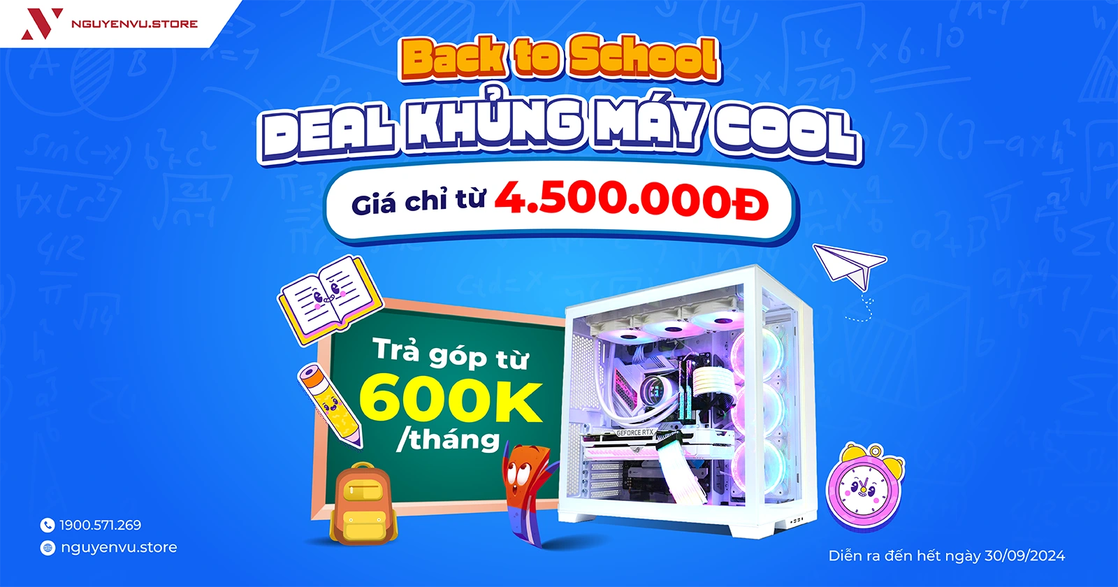 Back To School - Build PC trợ giá đến 3 triệu | Nguyễn Vũ Store