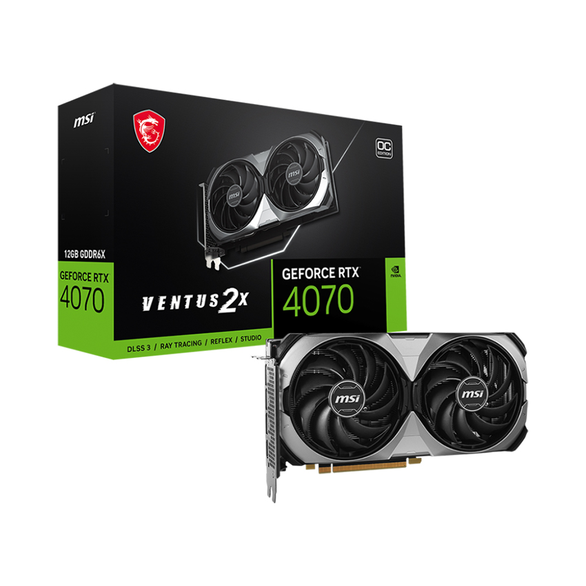 Card màn hình MSI GeForce RTX 4070 VENTUS 2X E 12G OC