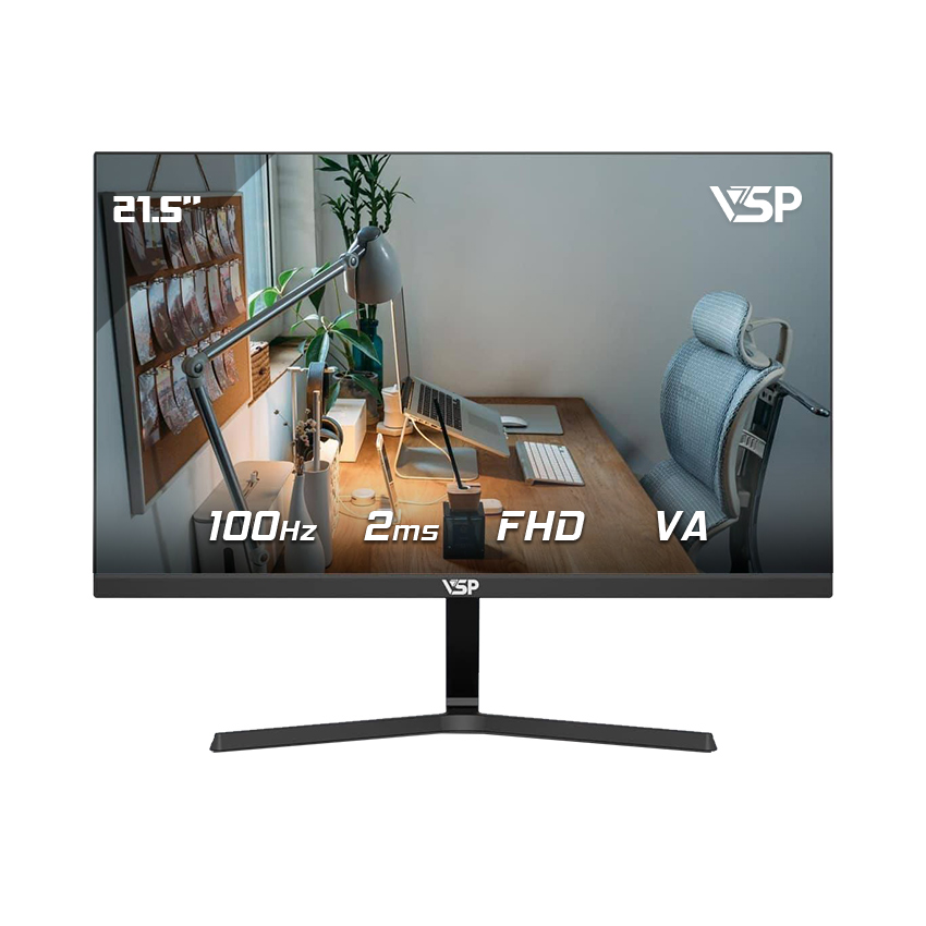 Màn hình VSP V2204HF100 21.5 inch FHD VA 100Hz 2ms