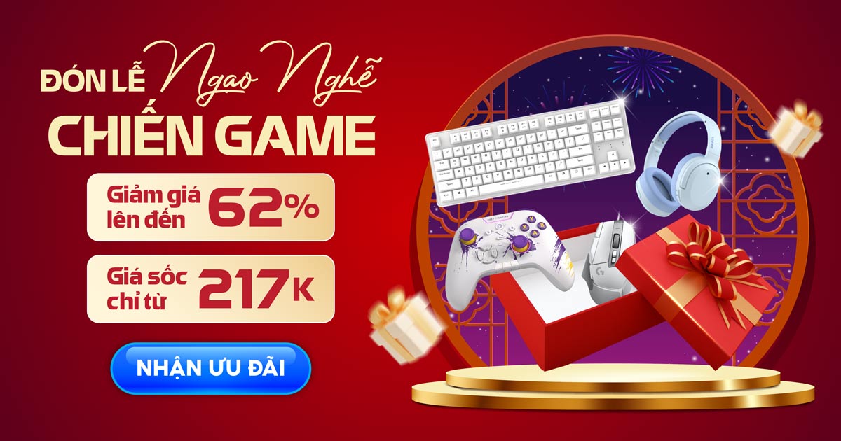 Ưu đãi Đại Lễ: Gaming Gear - Game Console giảm đến 62% | Nguyễn Vũ Store