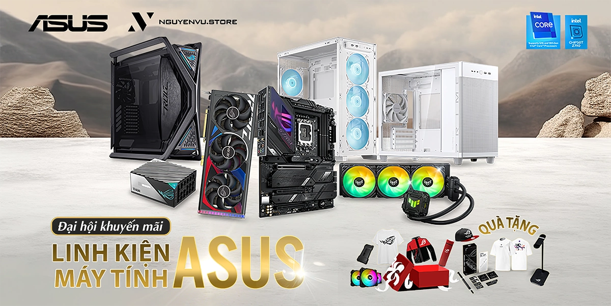 Đại Hội Khuyến Mãi Linh Kiện ASUS | Nguyễn Vũ Store