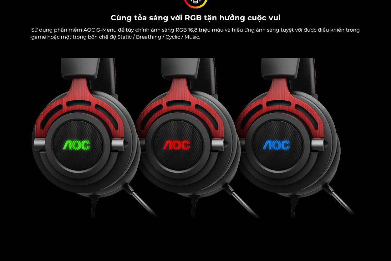 Tai nghe Gaming AOC GH300