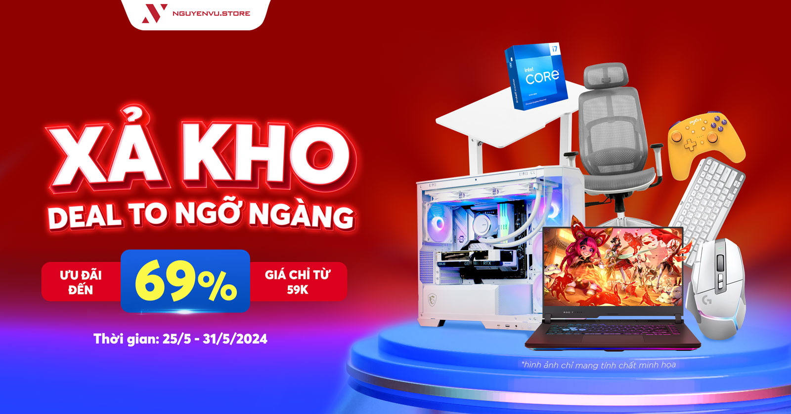 DEAL TO NGỠ NGÀNG, XẢ KHO ĐẾN 69% | Nguyễn Vũ Store